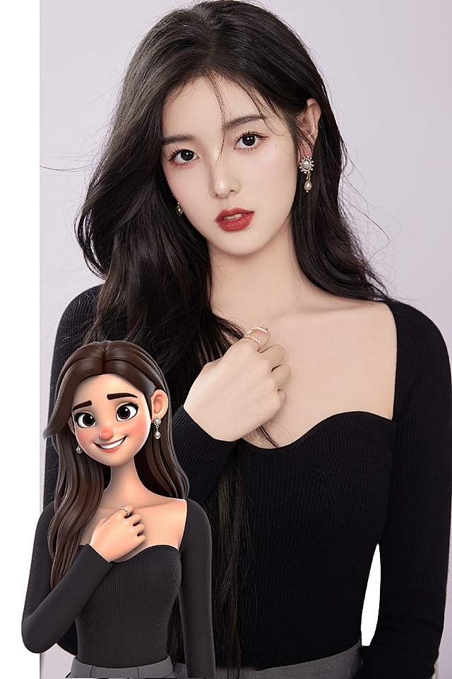 时尚优雅与甜美拟人风结合，2D&3D混搭展现独特魅力。