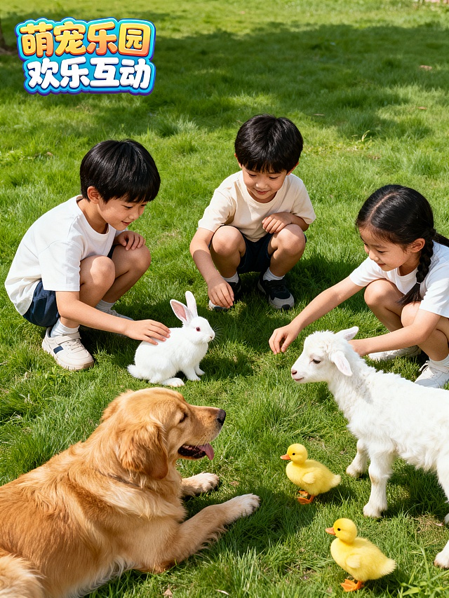 按照这张图片帮我生成一张高清图，要求内容相似，主题文字内容一样字体要求卡通效果有立体感，小孩子人物场景真实