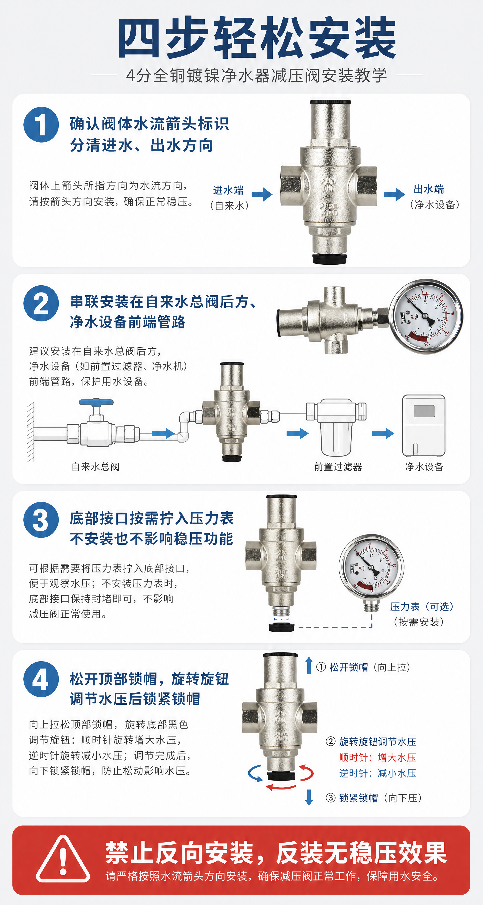 [商品] 使用【图1】【图2】4分全铜镀镍净水器减压阀实拍小图… - 图片创意预览