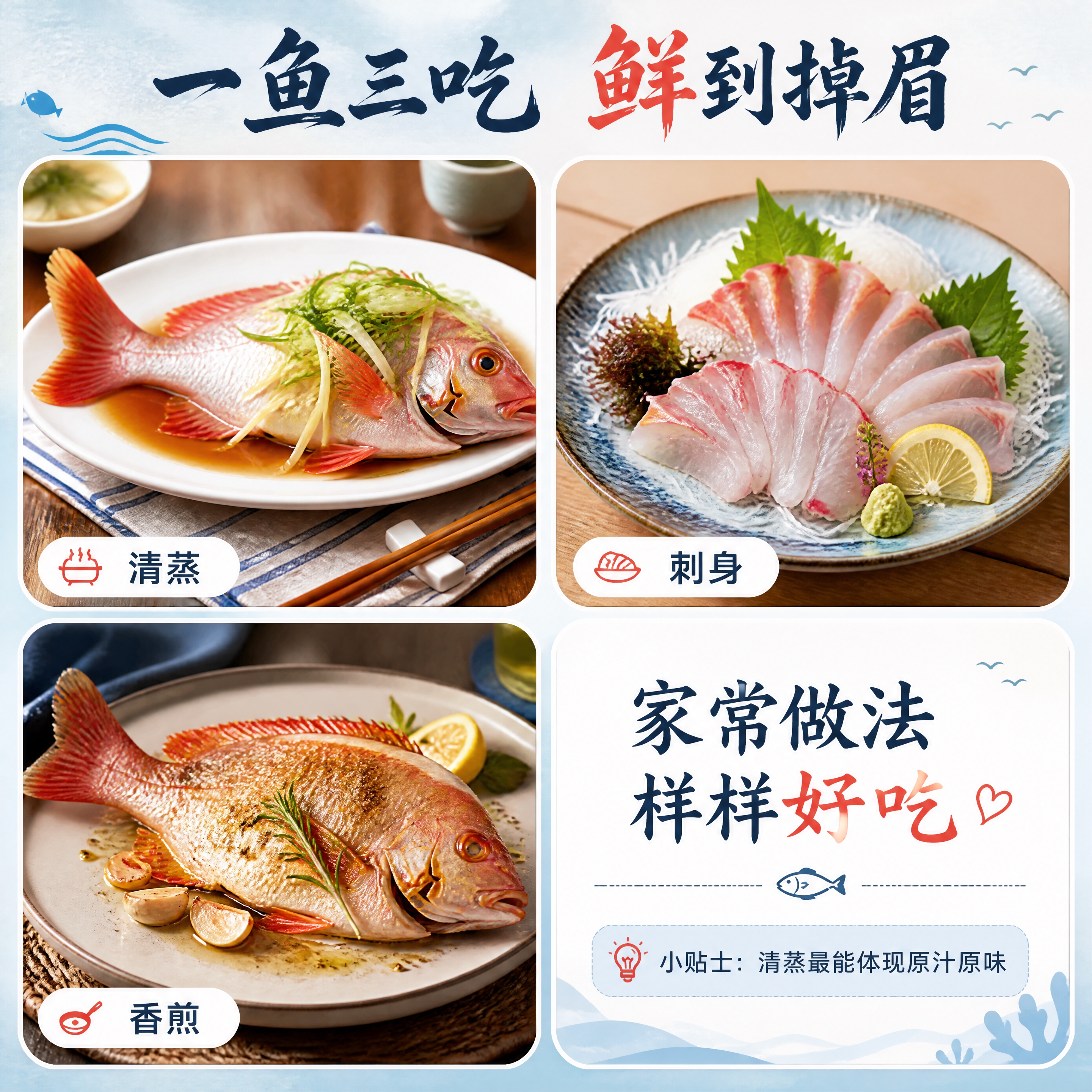 [商品] 使用【图1】野生红笛鲷；保留鱼身绯红色鳞片、红色鱼鳍… - 图片创意预览