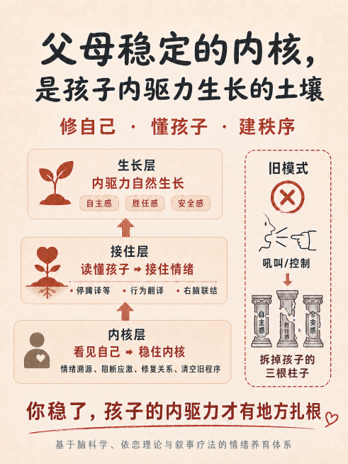 将生长层和右侧断裂柱子上的「联结感」都改为「安全感」，保持其他内容和样式不变预览效果