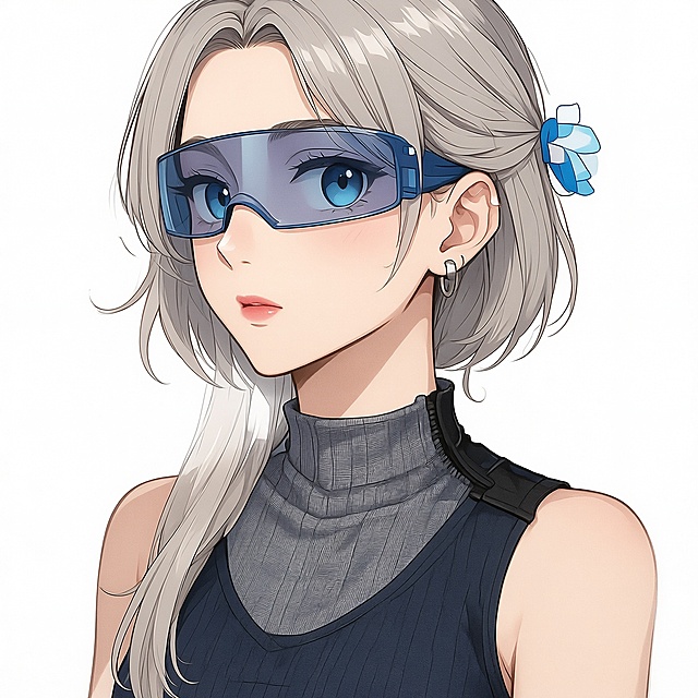 图片中的人物日漫风格