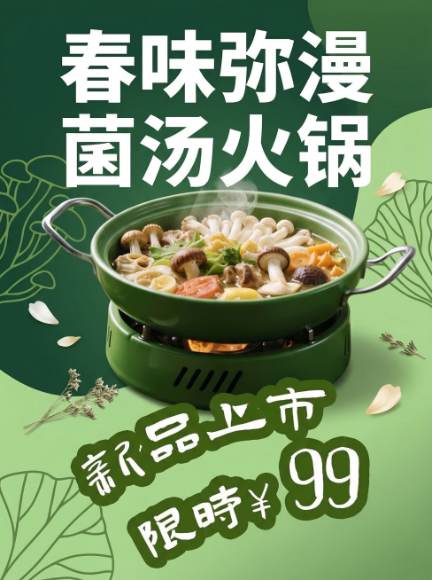 将元素组合生成一张有设计感的海报，标题为白色。图片比例3:4。预览效果