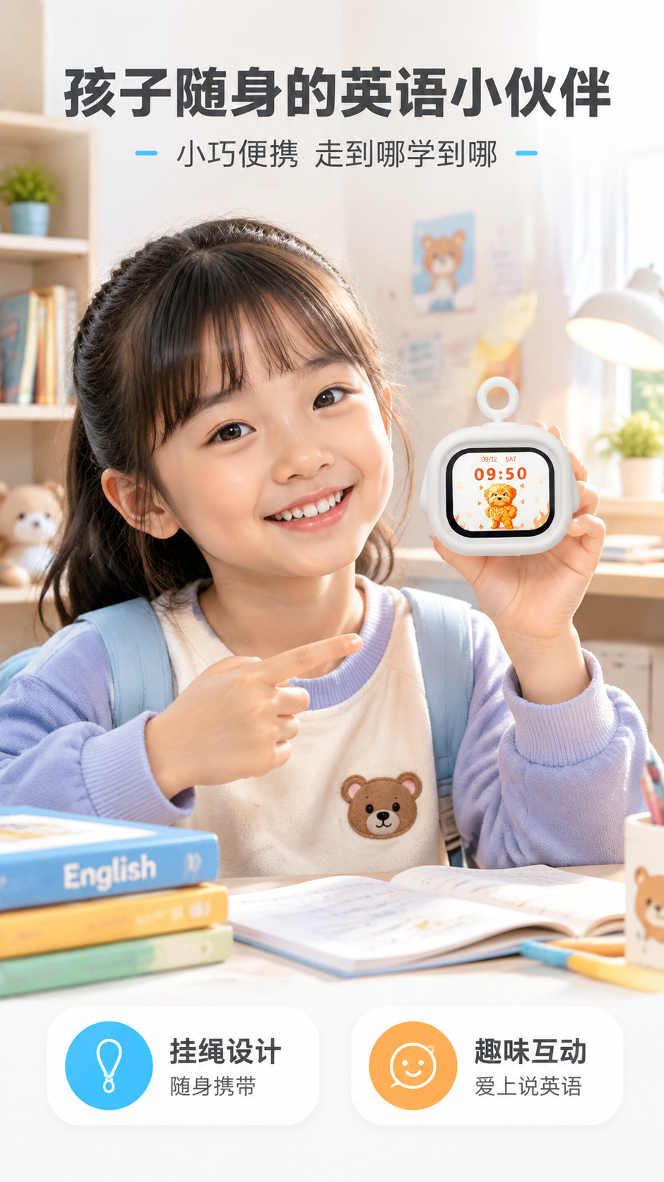 [商品] 使用【图8】手持产品图作为参考；保留白色方形圆润机身… - 图片创意预览