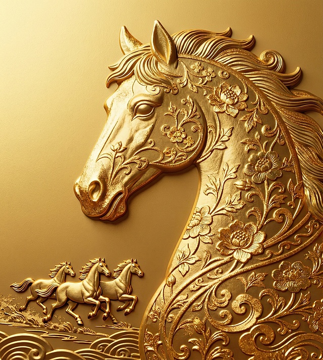 红色部分改成金色，金色部分不变，超高清8K