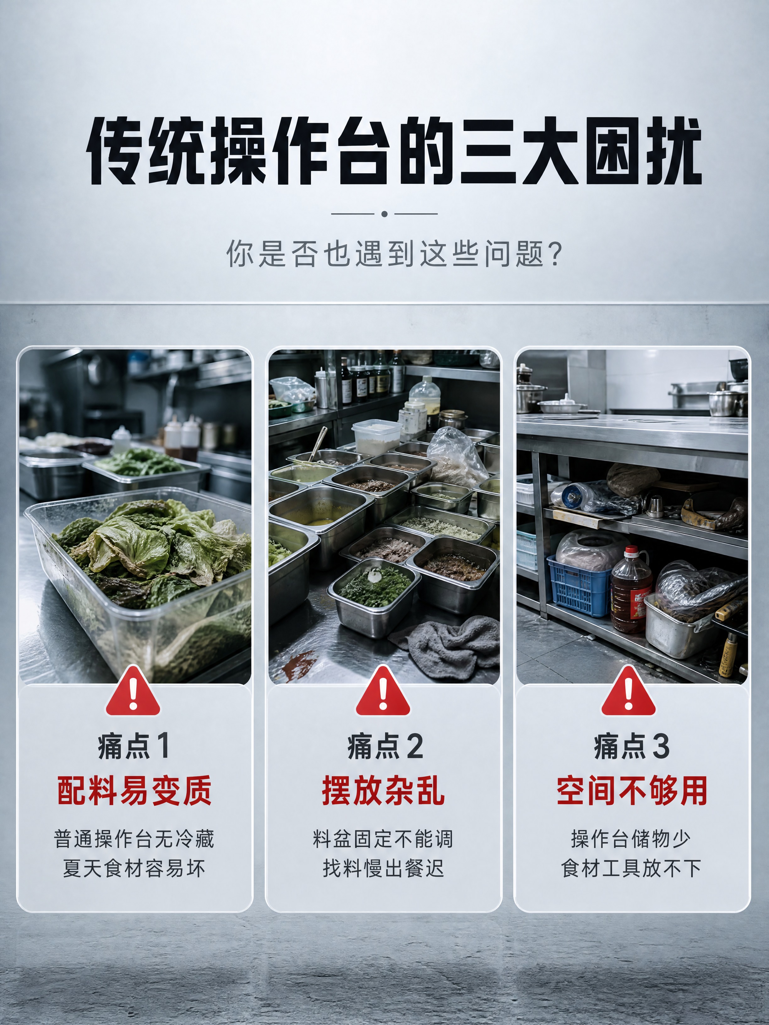 [商品] 本页为痛点直击页，不使用产品图。 [画面] 页面目标… - 图片创意预览