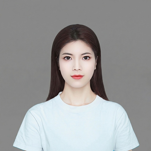 将图片底色修改成中灰色，人物不变