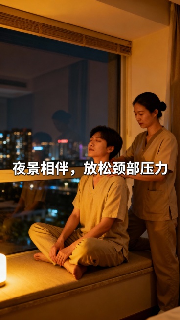 生成50张上门养生按摩图片，不要生成卡通的图片，可以加入一些文字预览效果