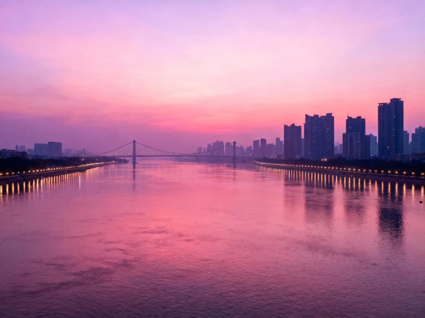 重庆优美风景粉调时刻预览效果