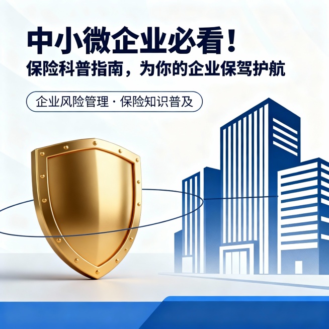 中小微企业必看！保险科普指南，为你的企业保驾护航预览效果