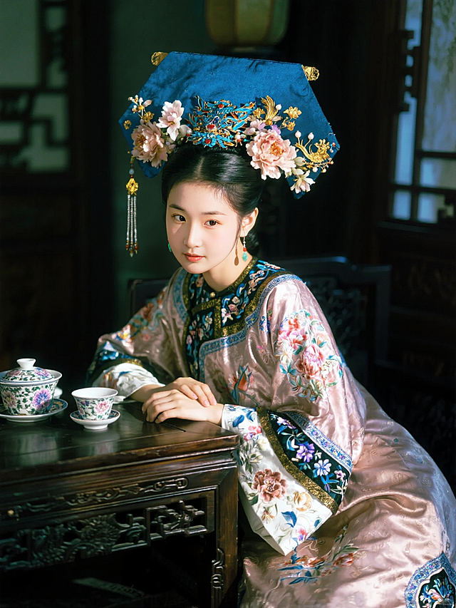 清朝格格照写真