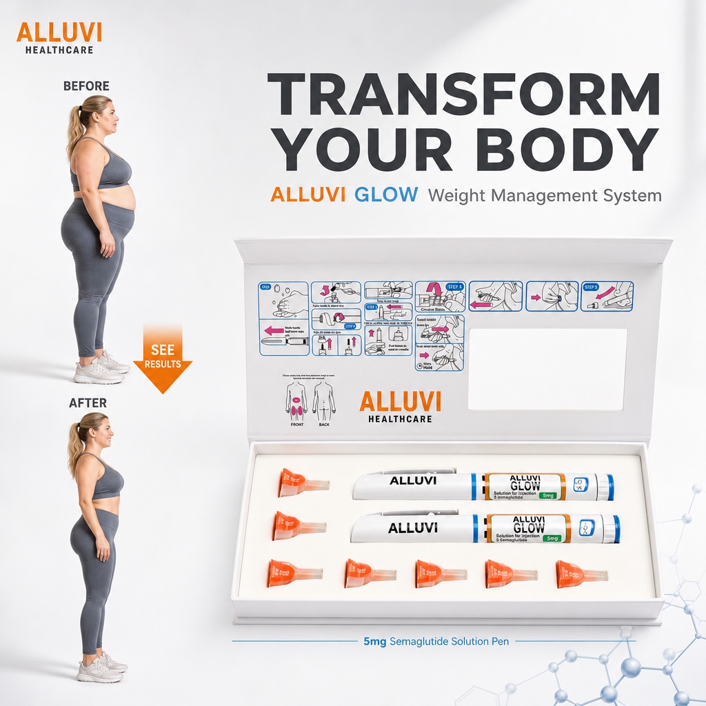 [主图-1] 主题：ALLUVI GLOW 减肥产品效果对比主… - 图片创意预览