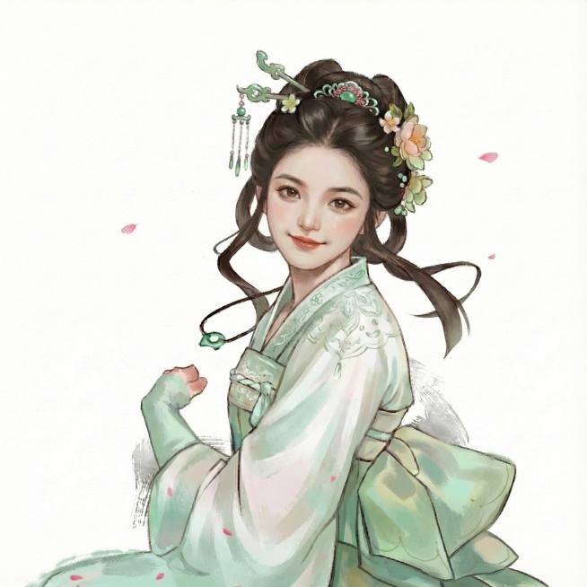 人物的五官和神情贴近女明星章若楠预览效果