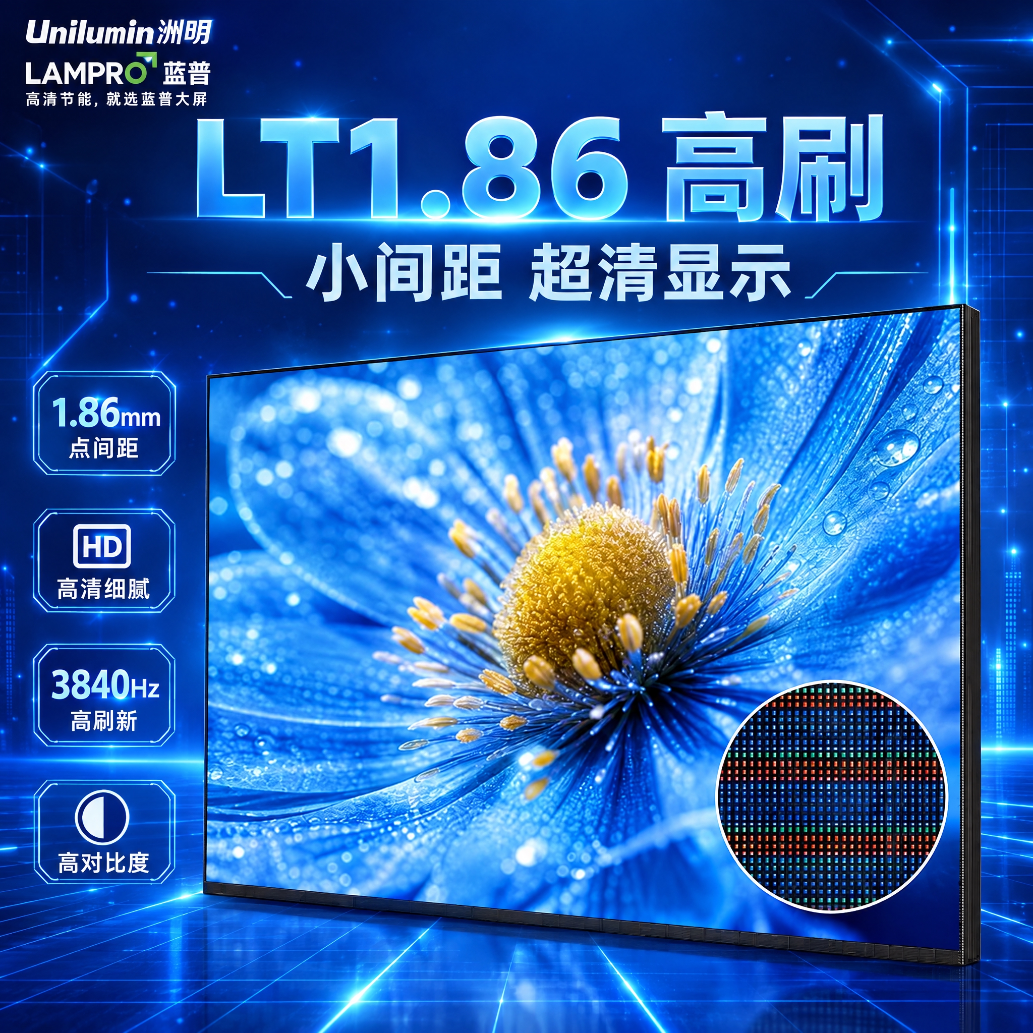 将整张图片的整体风格改为深蓝色科技风。保持原图的所有内容不变：… - 图片创意预览