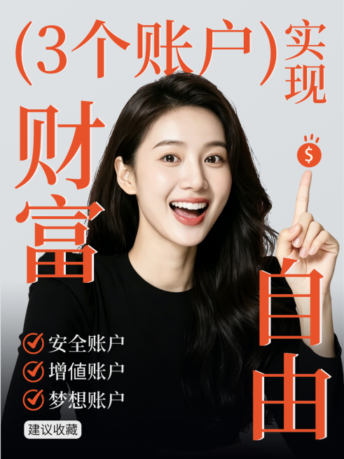 理财主题现代感小红书封面预览效果