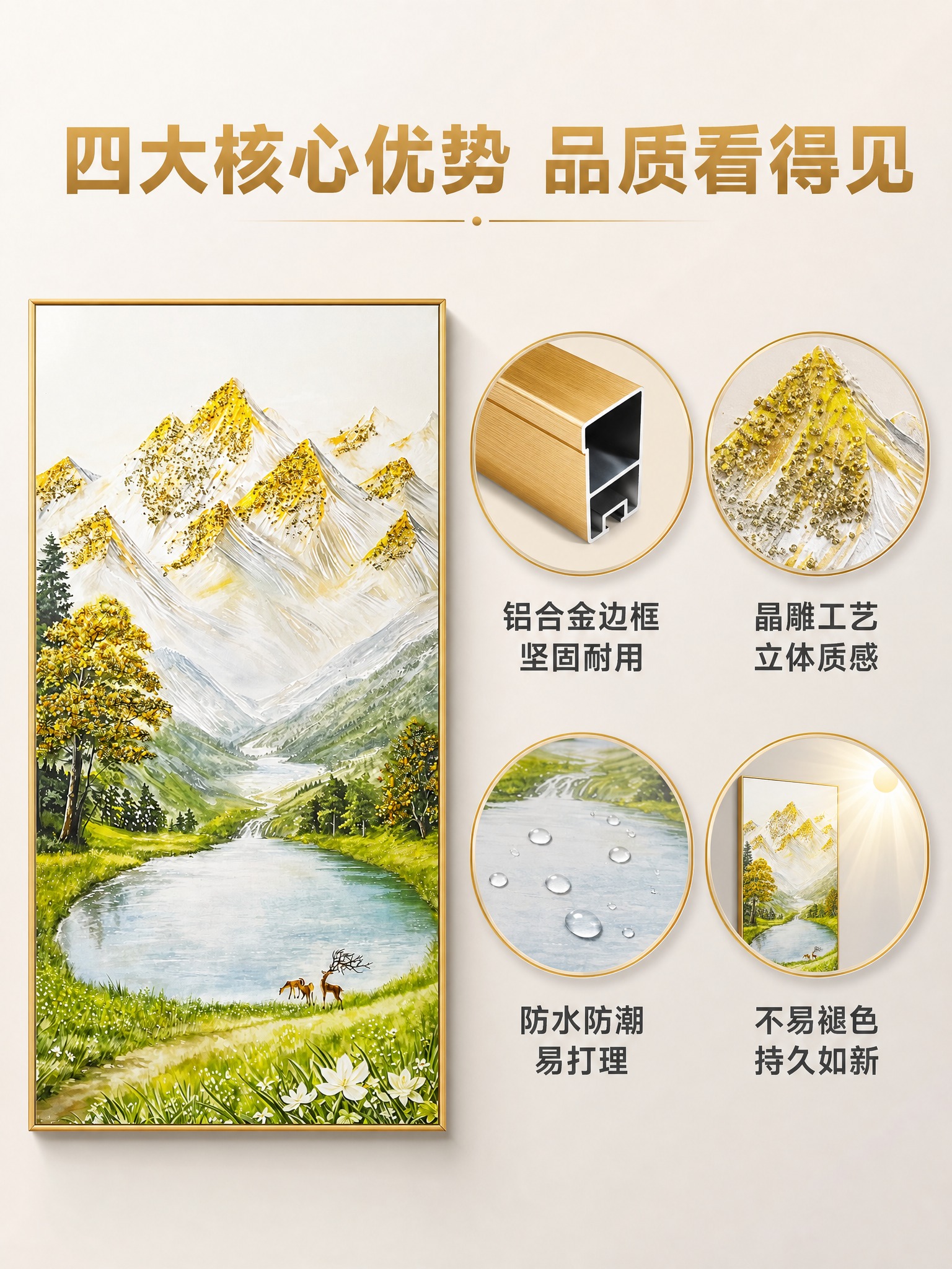 [主图-2] 四大核心卖点信息图 材质工艺展示 拼多多直白卖点… - 图片创意预览
