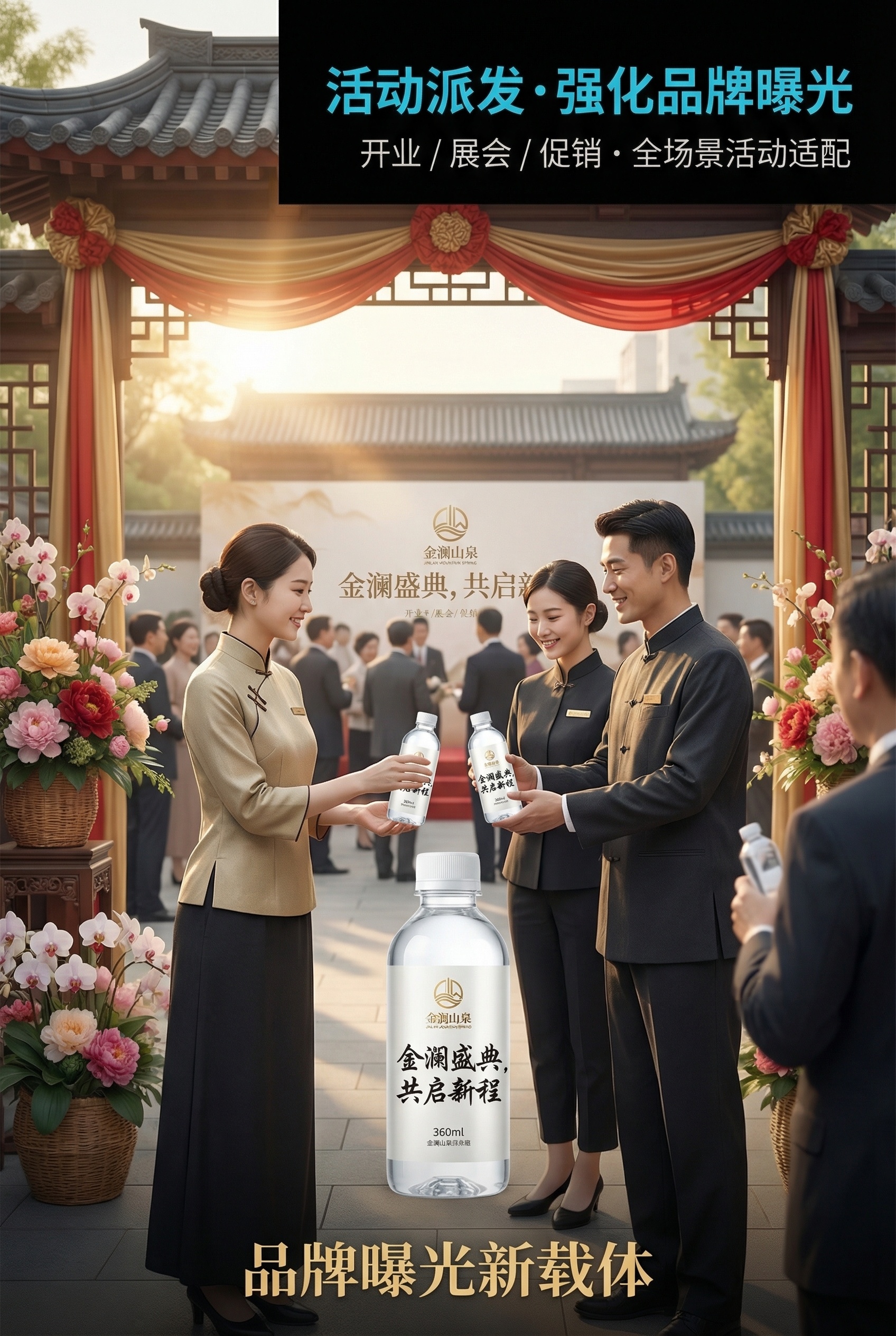 2:3竖版电商详情图，新中式极简风，杂志级场景化排版。画面主体… - 图片创意预览