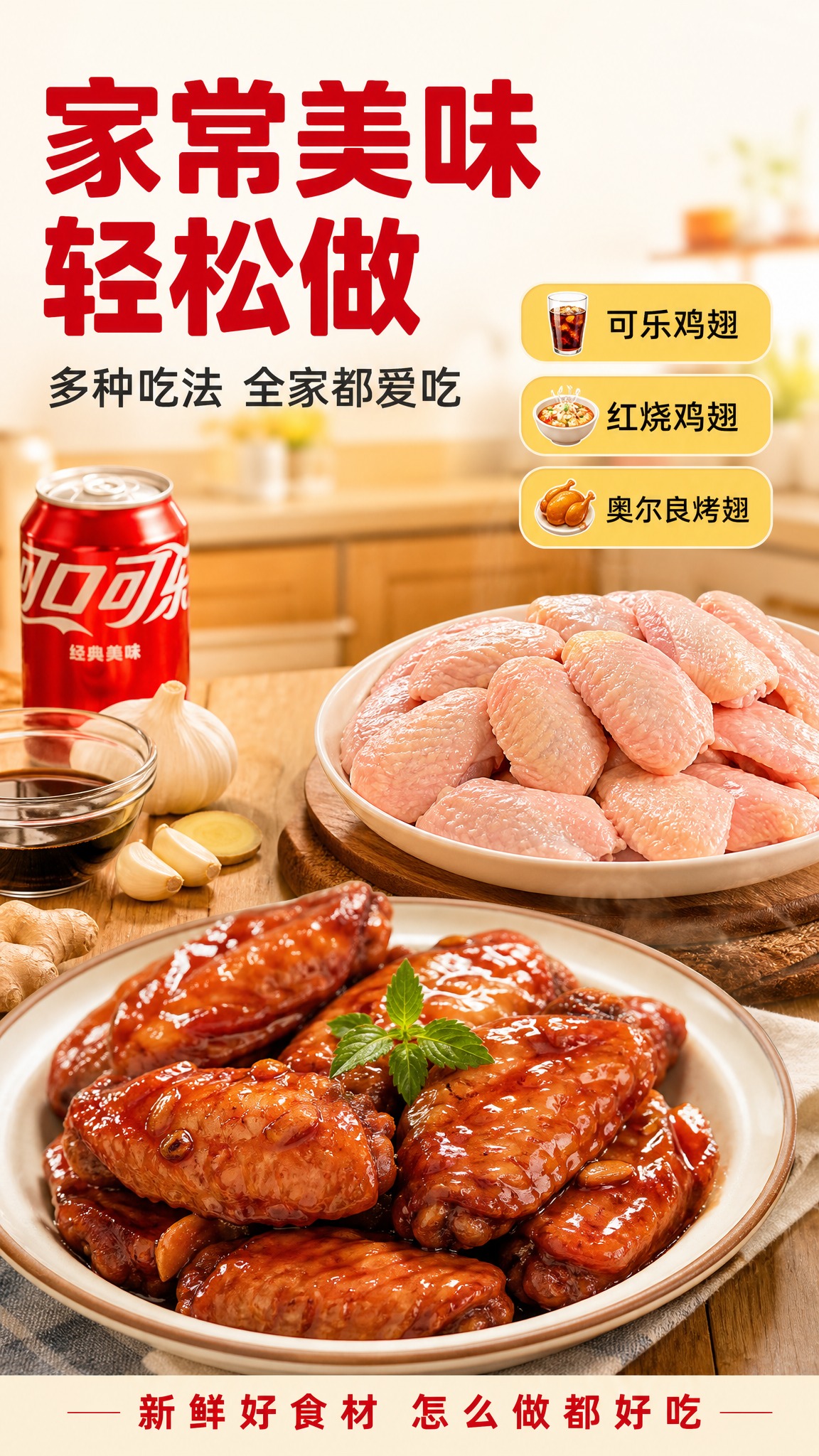 [商品] 使用【图7】散装鸡翅中原料图；保留鸡翅中自然形态、粉… - 图片创意预览