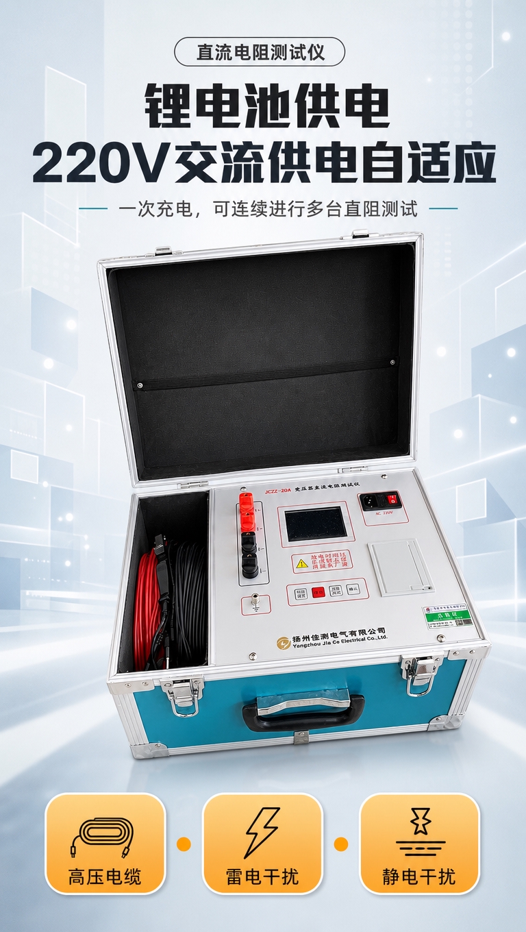 [商品] 使用【图1】变压器直流电阻测试仪JCZZ-20A；保… - 图片创意预览