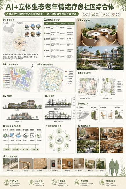 生成A3展板设计预览效果