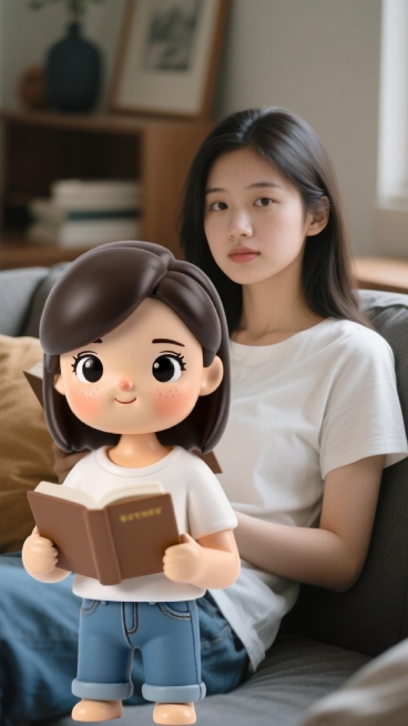 Q版盲盒风格预览效果