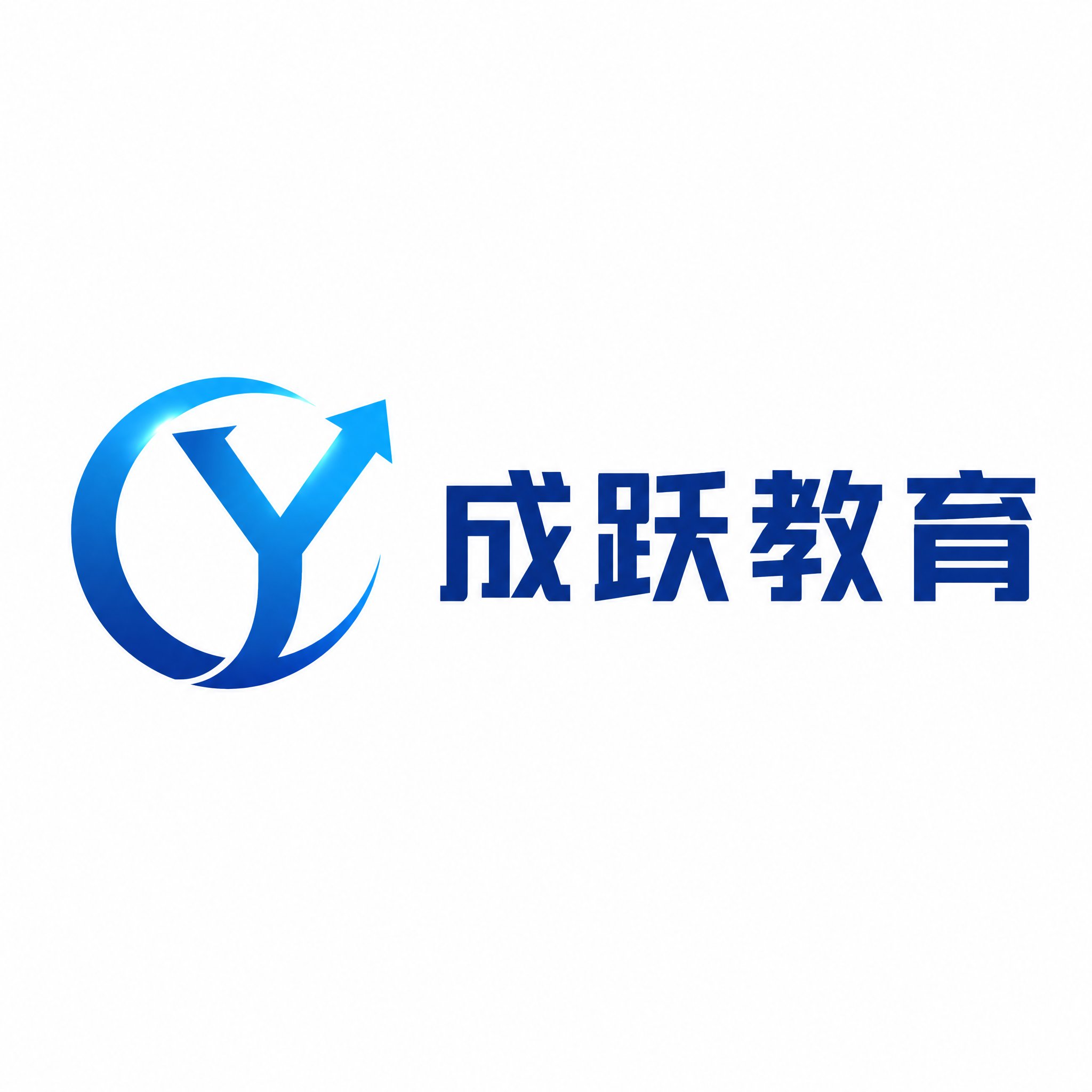 干净的纯白色背景。平面Logo设计，图形+文字组合，左侧为CY… - 图片创意预览