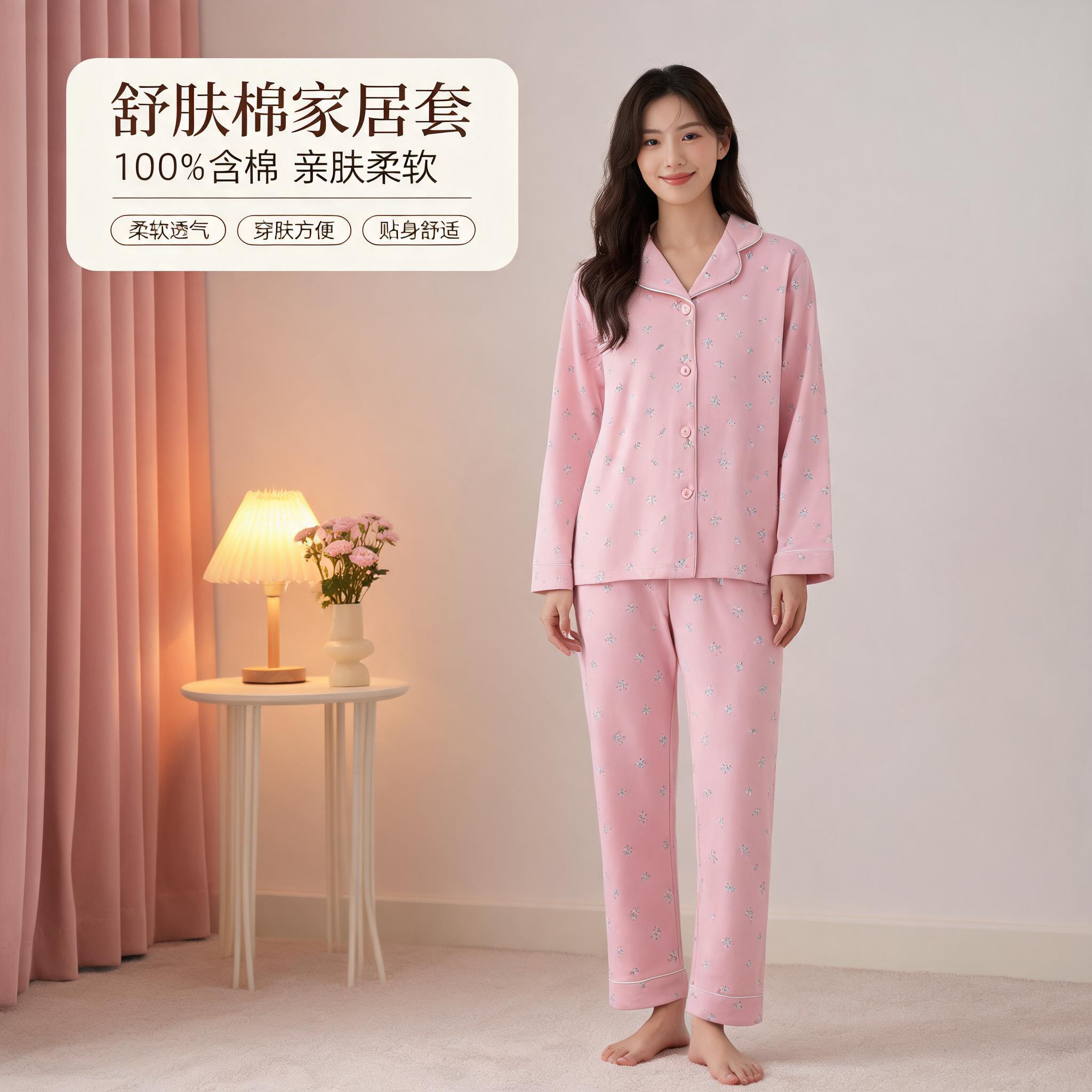 [主图-1] 正面模特上身展示主图，带温馨背景与卖点文字，主打… - 图片创意预览