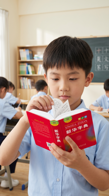 小学生手持字典预览效果