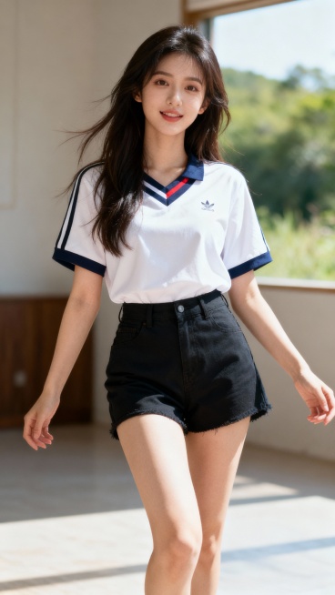 生成50张有关的小姐姐全身图片预览效果