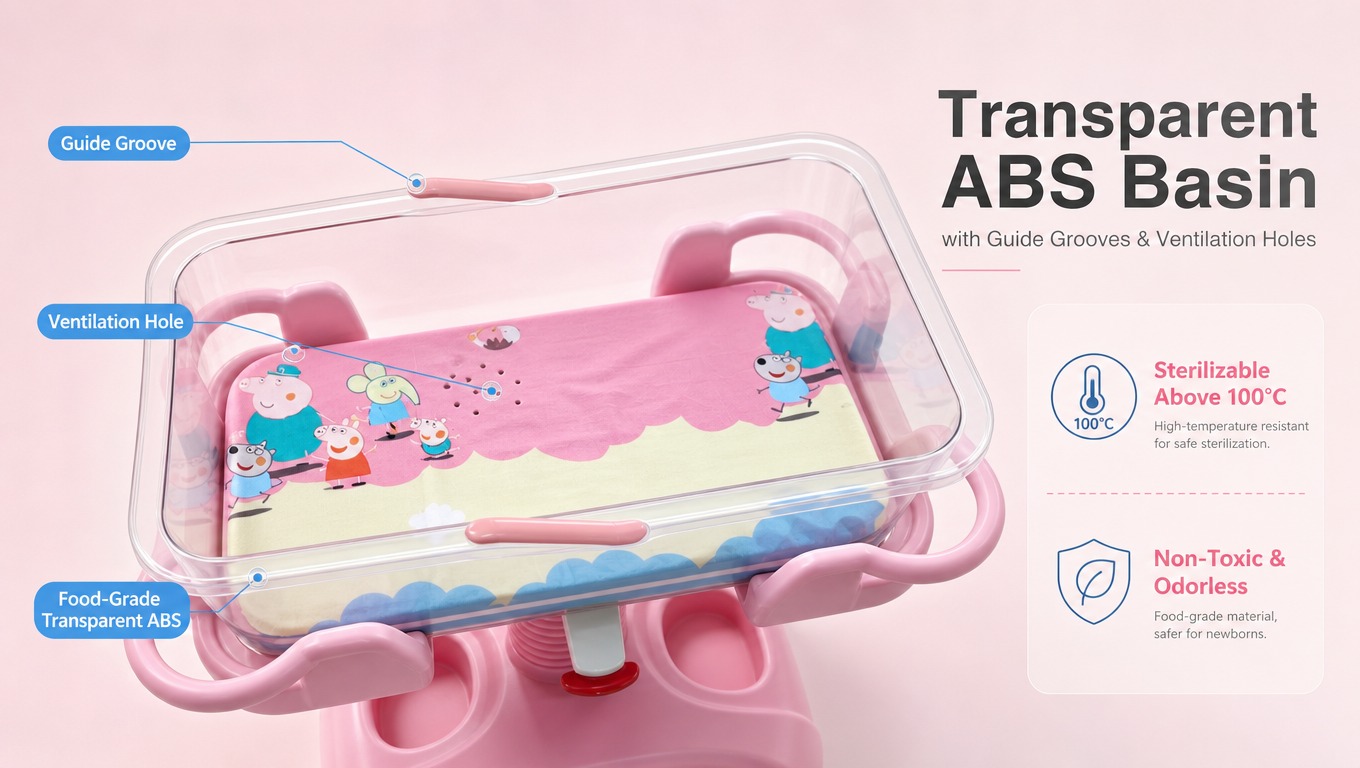 [商品] 使用【图3】【图7】E-BB001婴儿床俯视角度；重… - 图片创意预览