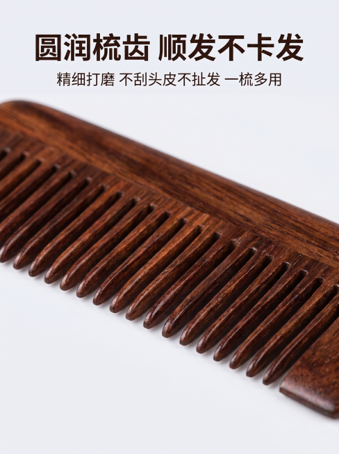 使用电商主图技能生成10张比例3:4的电商主图，适配平台为淘宝/天猫，商品为「图片1」「图片1」「图片1」，商品卖点为一、产品核心卖点   ✅ 天然红檀木材质：选用优质红檀实木，纹理细腻，温润有质感，预览效果