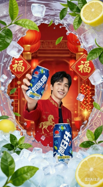 把中间的福字去掉预览效果