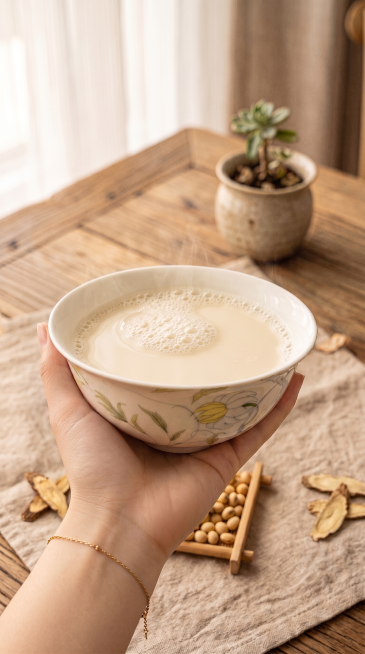 甜豆浆预览效果