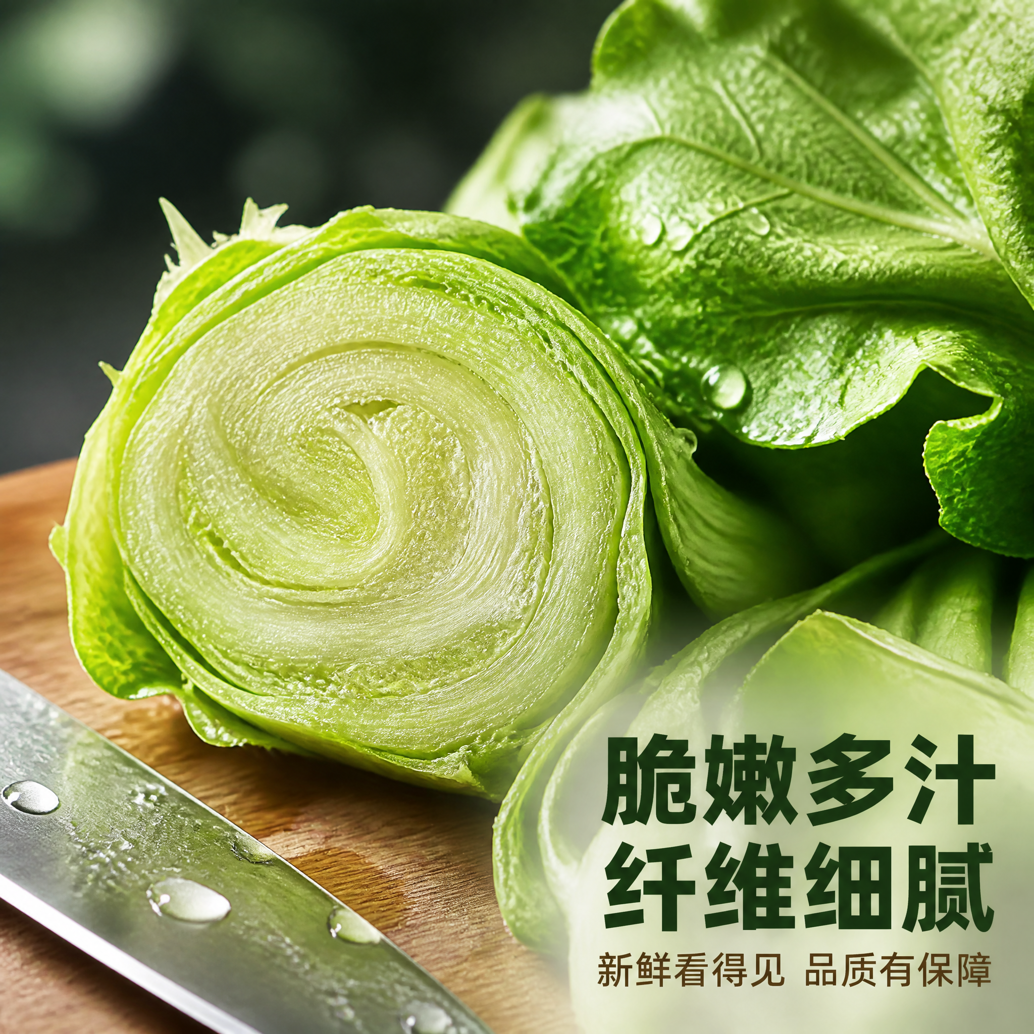 [主图-3] 芥菜 微距细节与横截面展示主题。 [统一基调]… - 图片创意预览
