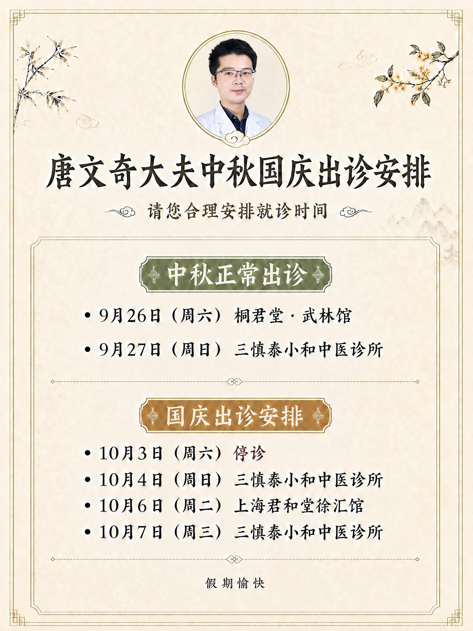 将海报顶部圆形头像框内的医生头像替换为第二张图片中的医生头像，… - 图片创意预览