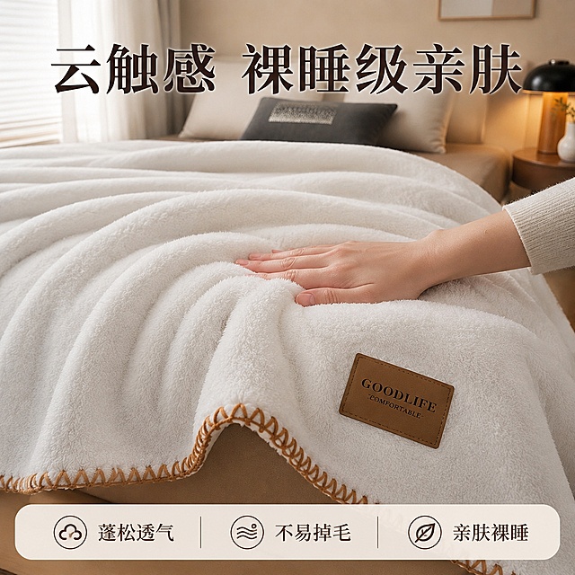 「图片1」，生成4张商品床拍图，适合天猫使用，背景要求统一，参考「图片1」的卧室场景，相似度90%，图片比例1:1，2K。