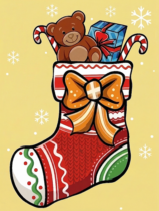 小熊调整为微笑的，其他不变