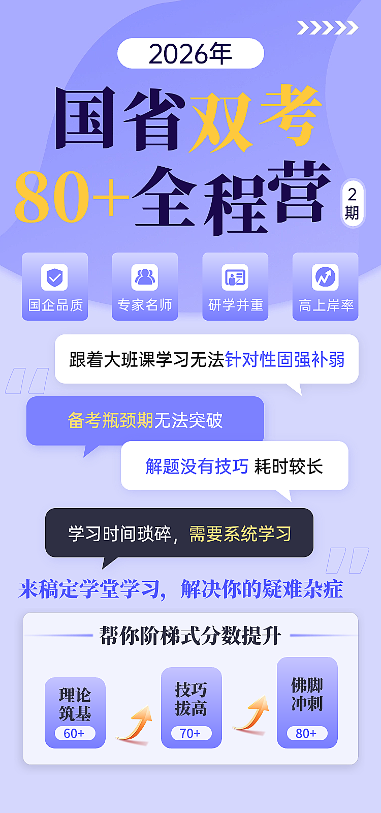 公考机构招生宣传手机海报