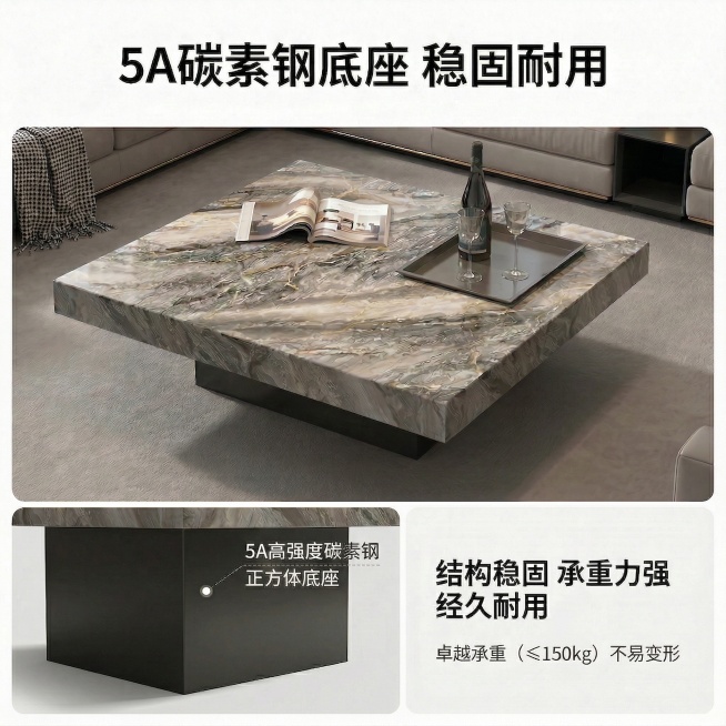 5A碳素钢正方体底座那的金色长条有点突兀，只要一个正方形底座，不要凸出来任何东西预览效果