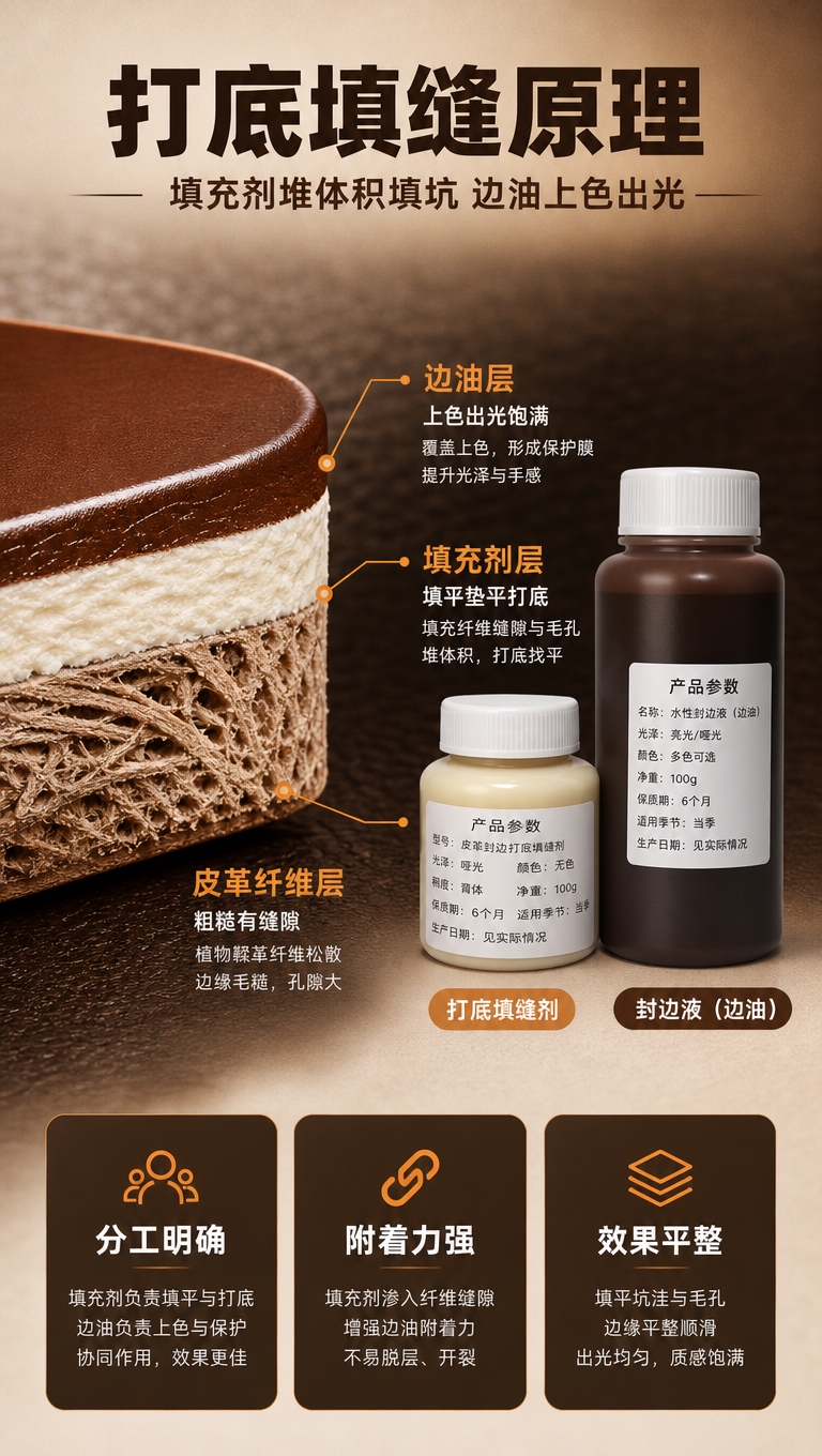 [商品] 使用【图1】油油坊皮革封边打底填缝剂小瓶装；保留米黄… - 图片创意预览