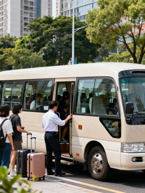 北京的，专业师傅服务客人场景的，7座gl8,9座奔驰，考斯特，中巴，大马预览效果