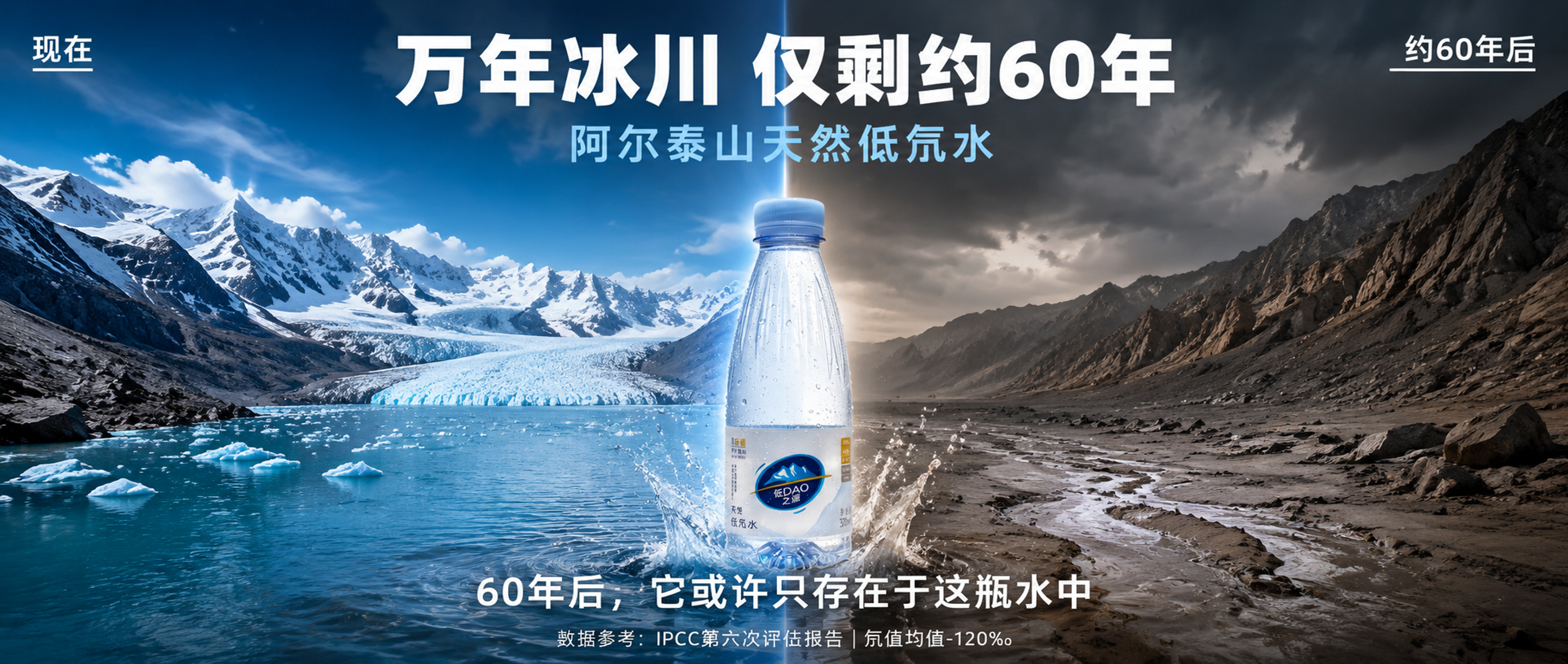 微信公众号首图海报，比例2.35:1超宽幅。左右分屏对比结构：… - 图片创意预览