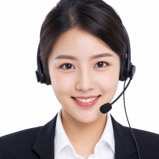 生成一个专业的仿真人女客服头像，形象亲和专业，特写面部，高清真实质感，背景为纯白色干净背景预览效果