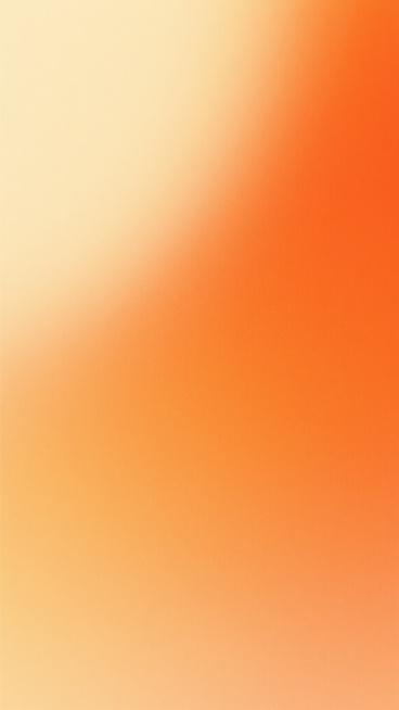 一张色彩过渡自然柔和的渐变背景图，以温暖明亮的橙色系为主色调，从左上角的浅黄色柔和地过渡到右下角的深橙色，整体呈现出平滑细腻的色彩渐变效果，色调统一和谐，光线均匀分布，营造出温暖、明快、舒适的视觉氛围，画面简洁干净，无任何文字、图案或装饰元素，只有纯粹的色彩渐变背景。预览效果