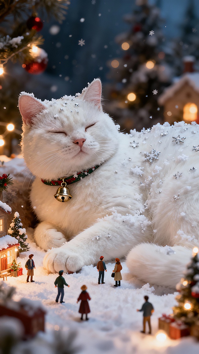 梦幻小人国 · 圣诞可爱猫咪