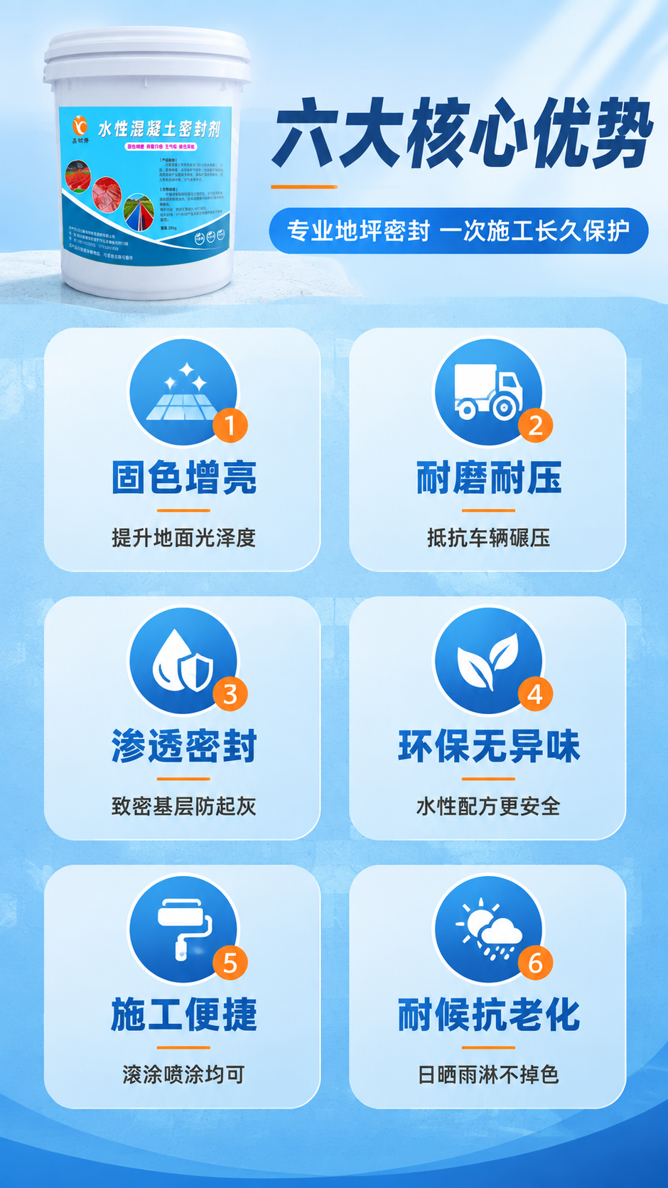 [商品] 使用【图1】鑫额秀水性混凝土密封剂20kg桶装；保留… - 图片创意预览