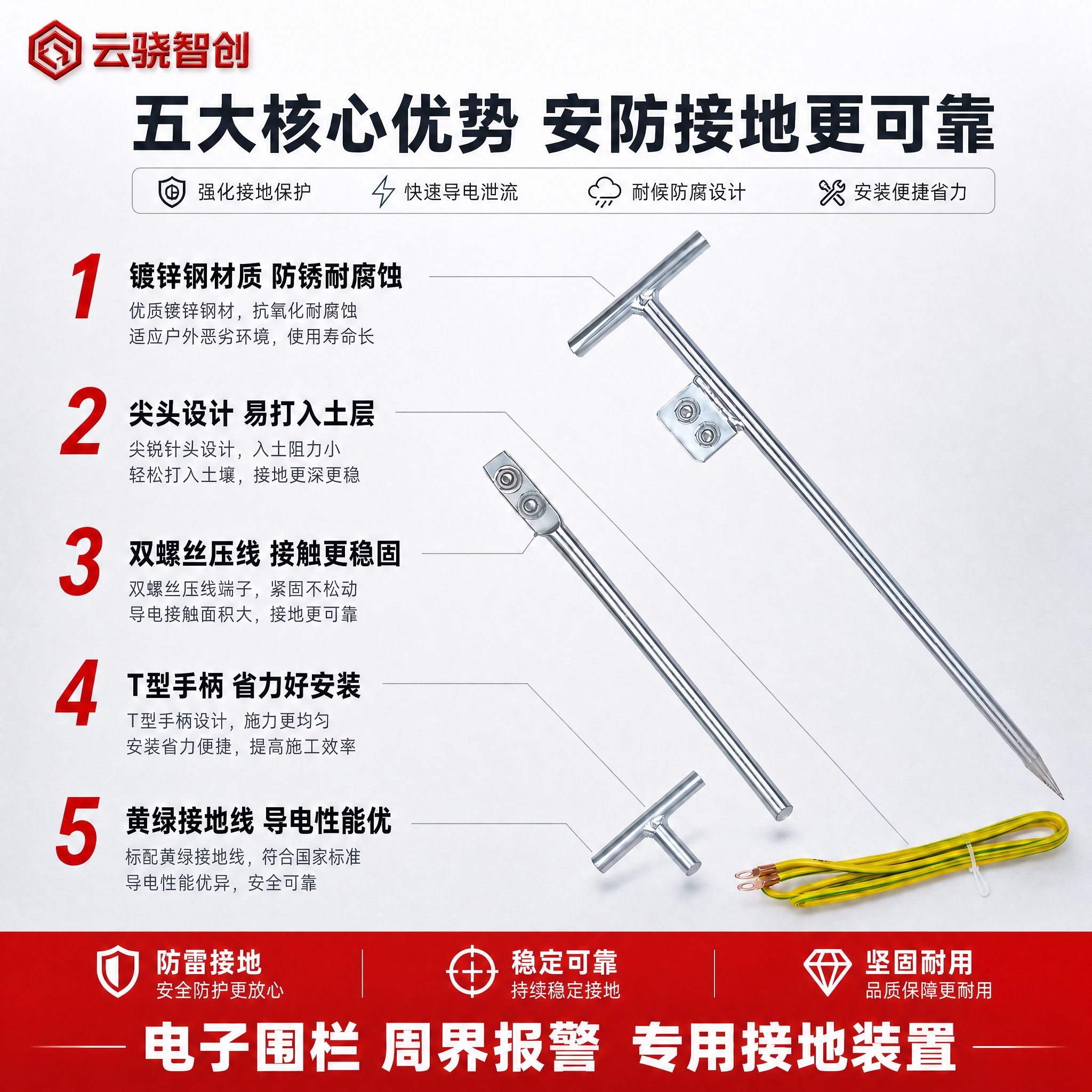 将这张电商主图左上角的品牌LOGO替换为参考图中的「云骁智创」… - 图片创意预览