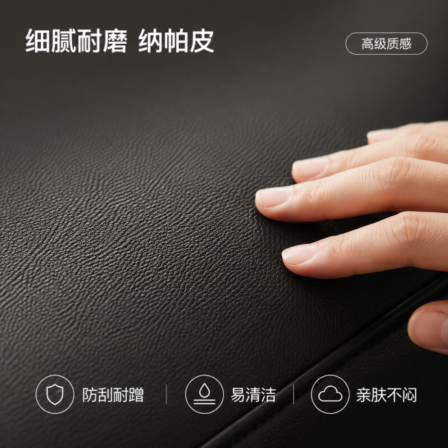 「图片1」，生成一套主图（5张），商品名称是长条沙发凳，卖点是高级感 时尚简约 ，风格是极简风，适配拼多多平台，主图比例为1:1预览效果
