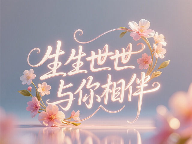 字体设计｜生生世世与你相伴