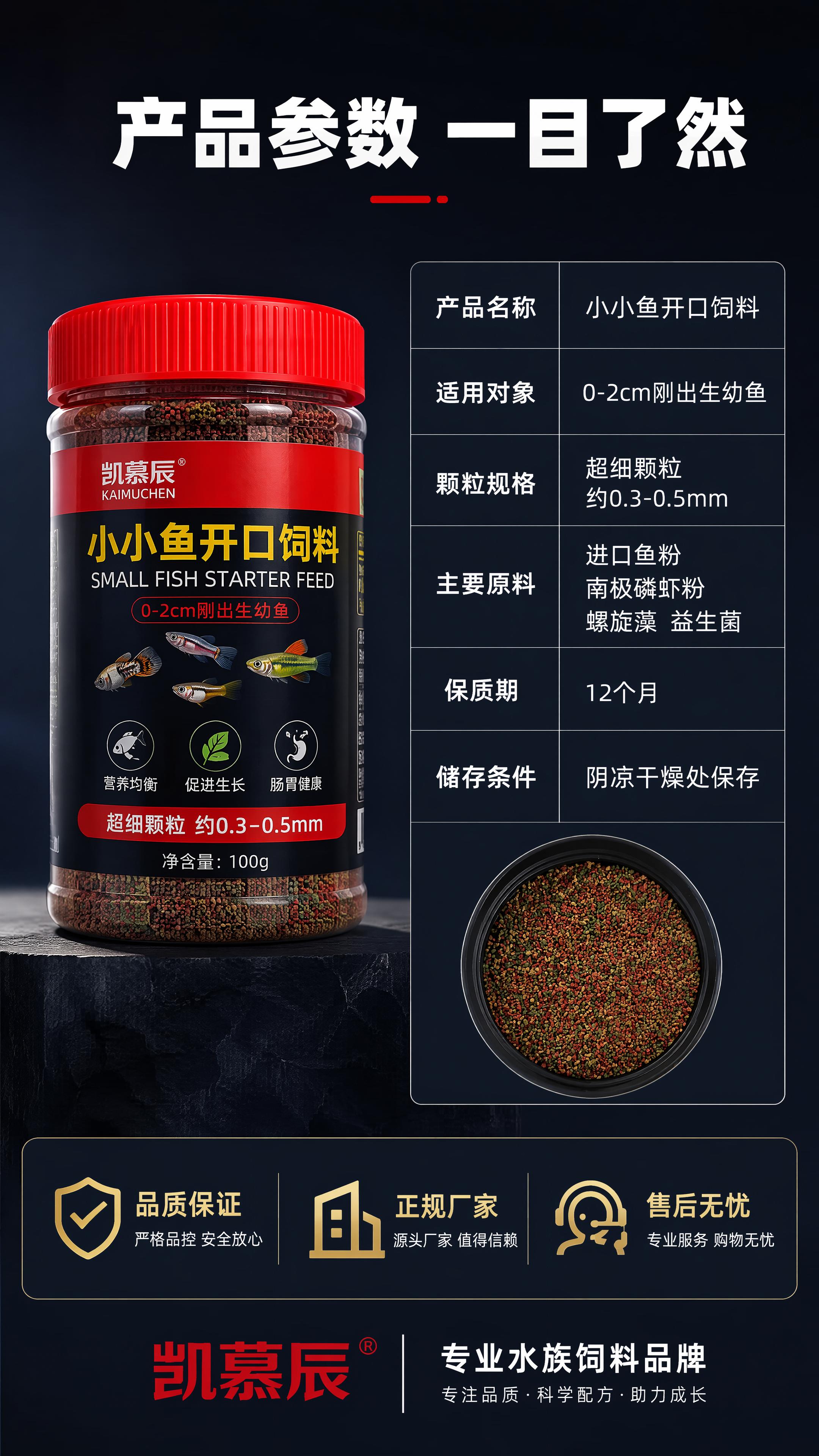 [第8屏] 详情页产品参数-规格信息与品牌保障。本屏使用【图1… - 图片创意预览